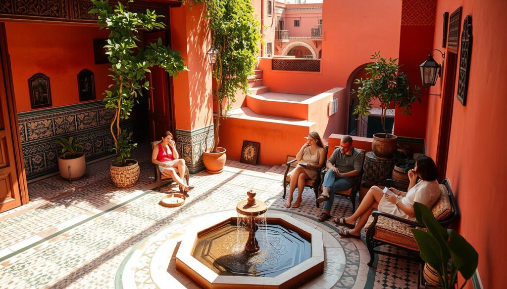 budget accommodation in Marrakech medina